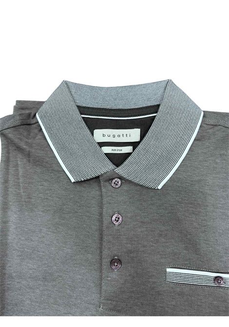 Polo con rifiniture a contrasto BUGATTI | Polo | 8151 15091240